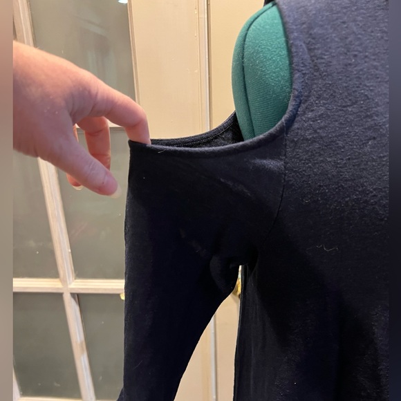 Cold Shoulder Heather Tunic - Picture 2 of 4